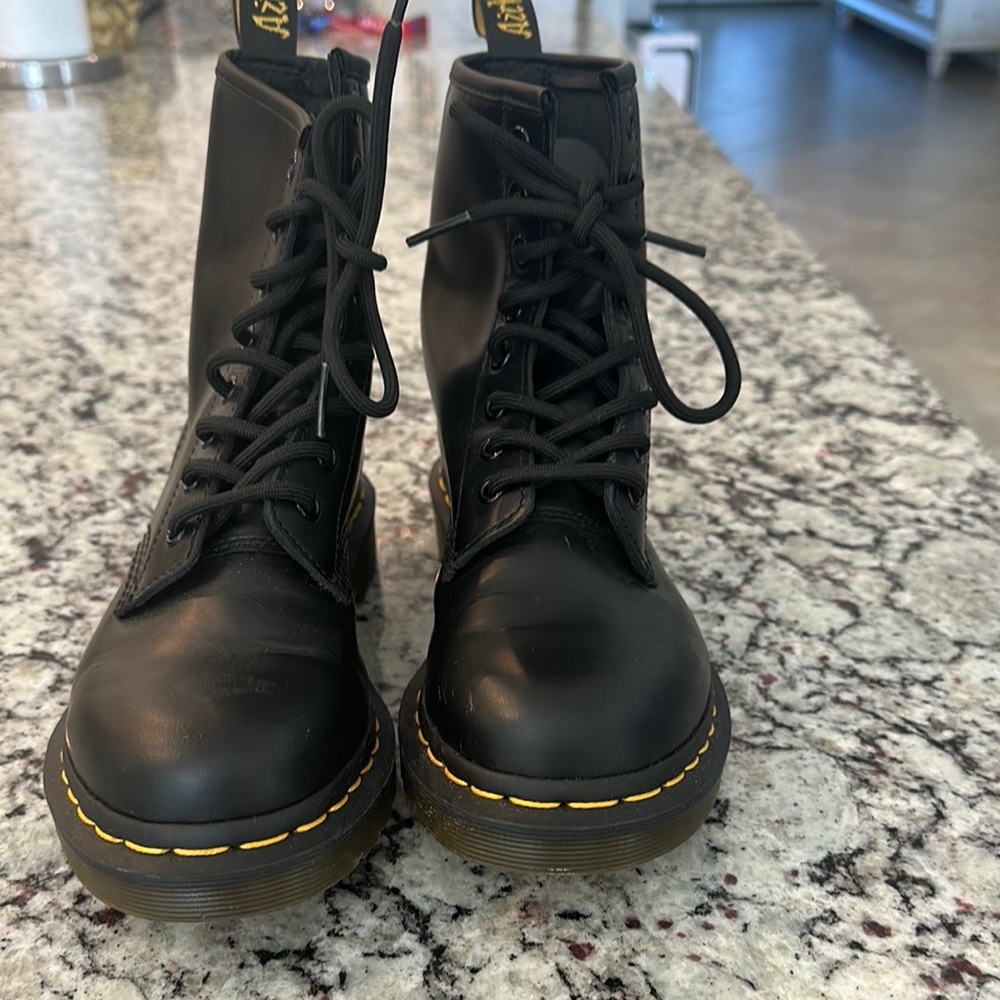 Black Dr. Martens Women's Boots